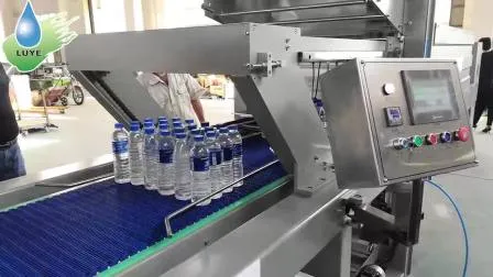 Máquina automática de sellado térmico retráctil de cajas de cartón